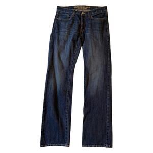 American Eagle Outfitters Jeans Women Size31/34 Original Straight Hi-Rise Dark
